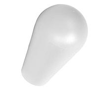 PUSOKEI Joystick Ball Head M6 Style Oval Game Rocker Top Handle for Improved Gaming Experience for Game Console Players ABS for / (White)