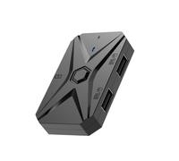 PUSOKEI Keyboard and Mouse Converter, Keyboard Mouse Mapper Converter, Custom Mapping Cloud Storage, Mobile Gaming Adapter with Data Cable, for Phone Tablet