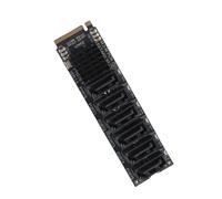 PUSOKEI M.2 to High Speed Adapter Card with Intelligent Display for Computer Accessories, Plug and Play M.2 PCIE to Expansion Card for Huge Data Room