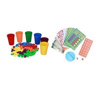 PUSOKEI Mathematics Educational Toys Color Sorting Counting Bears Games for Kids Concentration Exercise Plastic Material Suitable for Children Age 3+ (bear scale)