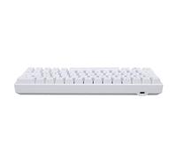 PUSOKEI Mechanical Gaming Keyboard,Portable Type C Wired Gamer Keyboard,64 Keys Ergonomic Wireless Mini Office Keyboard for Gaming PC Computer (Linear Action Switch)