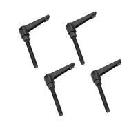 PUSOKEI Metal Machine Knobs 4PCS M5 Male Thread 50mm | Adjustable Fixing Handle for Universal Equipment (Screw Length 40MM)