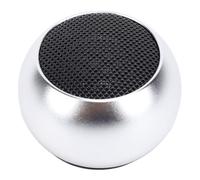 PUSOKEI Mini Bluetooth Speaker, Portable Small Speaker Loud Volume Stereo Sound Type C Charging Wireless Bluetooth Shower Speaker for Outdoor Travel (Silver)