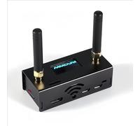 PUSOKEI MMDVM Duplex Hotspot Board, Multi Mode Digital Voice Modem with Two External Antennas, Support UHF VHF Dual Band, 0.96 Inch OLED Display