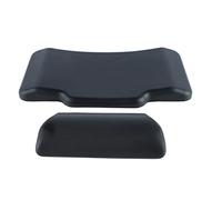 PUSOKEI Motorcycle Luggage Box Back Cushion, Comfortable Cushioning Pad to Support Rear Passenger, Suitable for Long Trips, PU Leather, Black, 1 Set