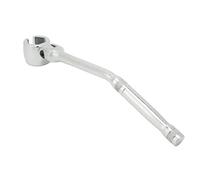 PUSOKEI Oxygen Sensor Wrench Flex Head Tool | Chrome Tungsten Steel Contour Handle for O2 Sensor Removal