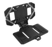 PUSOKEI Phone Chest Mount Holder, Foldable Navigation Board, Vest Phone Holder for Screen Size 4.7in-6.7in, Plate Carrier Chest Accessories for Outdoor Tactical Use (Black)