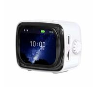 PUSOKEI Portable Bluetooth Speaker with Touch Screen, Smart Wireless Portable Speaker with Bluetooth 5.4, 3D Stereo Sound, Calendar, Calculator, Alarm Clock, Weather Forecast