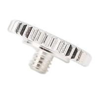 PUSOKEI Record Player Counterweight, Gold -plated Anti - phono Stylus Counterweight wear Resistant to Player (+2g silver)