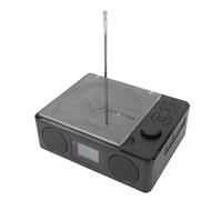 PUSOKEI Retro CD Player with Bluetooth 5.3, HiFi Dual Stereo Speaker FM Radio, Built-in Dual Speakers, FM Radio, USB/AUX Input, Remote Control, Anti-Skip for Home Car Use