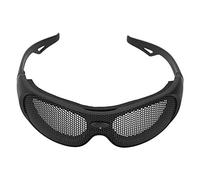 PUSOKEI Safety Goggles Safety Glasses Protective Eye Wear with Mesh Pattern Cover with Soft Hypoallergenic Rubber for Most Face Shapes