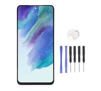 PUSOKEI Screen Replacement for S21 FE 5G, 6.4 Inch LCD Display Touch Screen Digitizer Assembly with Repair Tool Kit, for SM G990B SM G990U G990U1 G990W G990E G990N