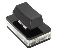 PUSOKEI Single Key Mini Keypad, USB Wired RGB Mechanical Keypad with Red Switch, Programmable Macro PC Keyboard, User Defined OSU Keypad for Office, Gaming, Music (Black)