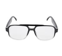 PUSOKEI Smart Glasses, Sun Protection Anti Blue Light Filter Lenses with 5.4, Open Ear Clear Sound, Smart Touch Control, AI Voice Key, for Android IOS (Black)