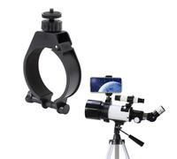 PUSOKEI Telescope Adjustable Guiding Scope Ring, Stable Platform with 1/4 Inch Screw Interface for 72mm to 74mm Diameter Telescope Tubes, Compatible with Smartphone for Astrophotography