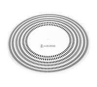 PUSOKEI Turntable Strobe Disc Stroboscope Mat - LP Turntables Calibration Disc for Record Player