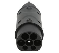 PUSOKEI Type 2 to Type 1 Connector, 16A 32A EV Adapter, UL94-V-0 Flame Retardant, IP54 EVSE Charging Adapter for Electric Vehicles
