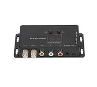 PUSOKEI UHF Modulator - TV LINK Modulator, PAL NTSC AV to RF TV Distribution Modulators, RCA Female Thread AV Audio Video TV Link-UHF Converter for RF output of SLX/TV links