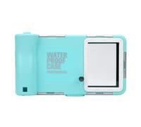 PUSOKEI Underwater Snorkeling Diving Phone Case, 15M, High Perspective Window, Compatible with IOS 17/16/15/14/13 Pro Max, GalaxyS S25/S24/S23 Ultra (Blue and White)