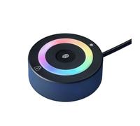 PUSOKEI USB Fingerprint Reader for Wins 10/11 Hello, Biometric Fingerprint Scanner with RGB Light, 360 Touch & Fast Recognition, PC Dongle USB Security Key for File Encryption