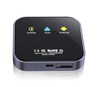 PUSOKEI Wireless Android 13 Auto AI Box, 3-in-1 AI Box Video Adapter, 4GB+64GB, 4 Core, 4G LTE, Bluetooth WiFi, Wired to Wireless, Support OTA Update