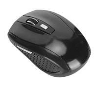 PUSOKEI Wireless Computer Mouse for PC with USB Unifying Receiver, Laptop Deskbtop Mac Optical Mouse with 800 1200 1600 2000DPI, 2.4G Ergonomic Mini Optical Mouse (Black)