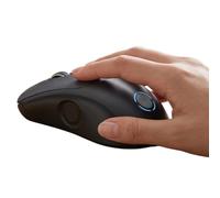 PUSOKEI Wireless Mouse with Fingerprint Reader, 2.4G+BT5.0+USB Tri Modes, Fingerprint Sensor & Wireless Mouse with USB Unifying Receiver