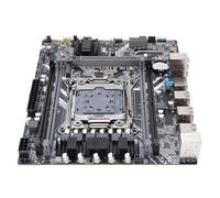 PUSOKEI X99 Gaming Motherboard, M ATX Motherboard for I7 and E5 V3 V4 CPUs, LGA 2011-3 with 4 Channel DDR4 128GB M 2 NVME NGFF 3 0 6Gb S PCIE, Gigabit LAN