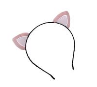 Puss Ear Hair Addition Wide Comfort Group Nonallergenic for Delicate Skin Halloween Costuming Comfortable Headpiece for Kids Plush Puss Ear Hairband