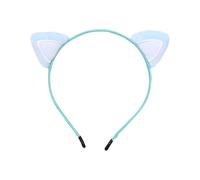 Puss Ear Hair Addition Wide Comfort Group Nonallergenic for Delicate Skin Halloween Costuming Comfortable Headpiece for Kids Plush Puss Ear Hairband