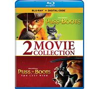 Puss in Boots 2-Movie Collection (Blu-Ray + DVD + Digital)