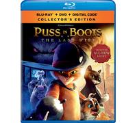 Puss in Boots: The Last Wish(Blu-Ray + DVD + Digital)