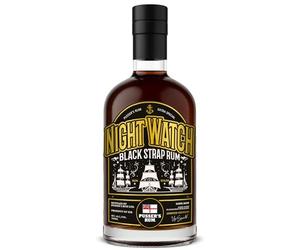 Pusser’s Limited Edition Night Watch Blackstrap Rum 70cl 40% ABV | A Deep, Dark Rum Crafted for Bold Cocktails with Intense Sweetness and Smoky Depth