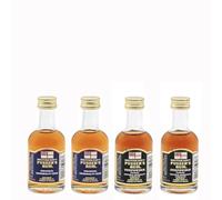 Pussers Rum 4 x 5cl Minis - 2 x 5cl Blue Original & 2 x 5cl Gunpowder Proof