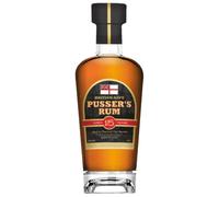 Pusser's Rum Aged 15 Years Navy Rum 70cl, “Single Malt of Rum”, 40% ABV, Award-winning