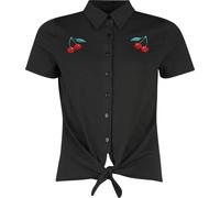 Pussy Deluxe Classic Black Short Blouse Blouse black L
