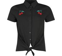 Pussy Deluxe Classic Black Short Blouse Blouse black XL