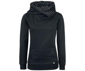 Pussy Deluxe Cross Over Dotty Hoodie black M