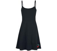 Pussy Deluxe Dotties Cherry Dress Midi Dress black white XL