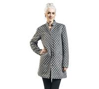 Pussy Deluxe Dotties Short Coat Short Coat grey white XL