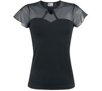 Pussy Deluxe Lovely Chic Shirt T-shirt black 3XL