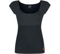 Pussy Deluxe Mini Dots Evie Shirt T-Shirt black L
