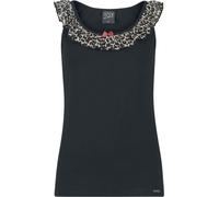 Pussy Deluxe Vest mit Leopard Print Top multicolour M