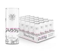 Pussy Natural Energy | 250ML Cans | Pack of 24 | Whole Case