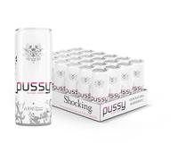 Pussy Natural Energy Drink, 250 ml (Pack of 24)