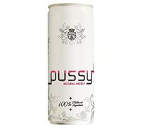 Pussy Natural Energy Drink 250ml (Pack of 24 x 250ml)