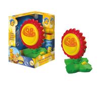 PUSTEFIX Bubble Machine Sunflower I Battery Operated Bubble Machine in Sunflower Design I Bubble Rain at the Touch of a Button I Contains Bubble Liquid