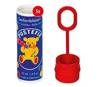 Pustefix Soap Bubbles Set - 5 x Classic 42 ml Rainbow Bubbles - Wedding, Birthday, Children's Day