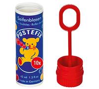 Pustefix Soap Bubbles Set I 10xSmall Pack Classic I Colourful Rainbow Bubbles Made in Germany I Soap Bubbles for Wedding, Children's Birthday, Registry Office, Wedding Evening I 10x42 ml Value Pack