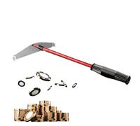 Puster With Retractable Poker Chip - Stick Extendable Casino Rake For Gambling Use | Adjustable Tabletop Collector Tool For Chip, Folding Harrow Equipment, For